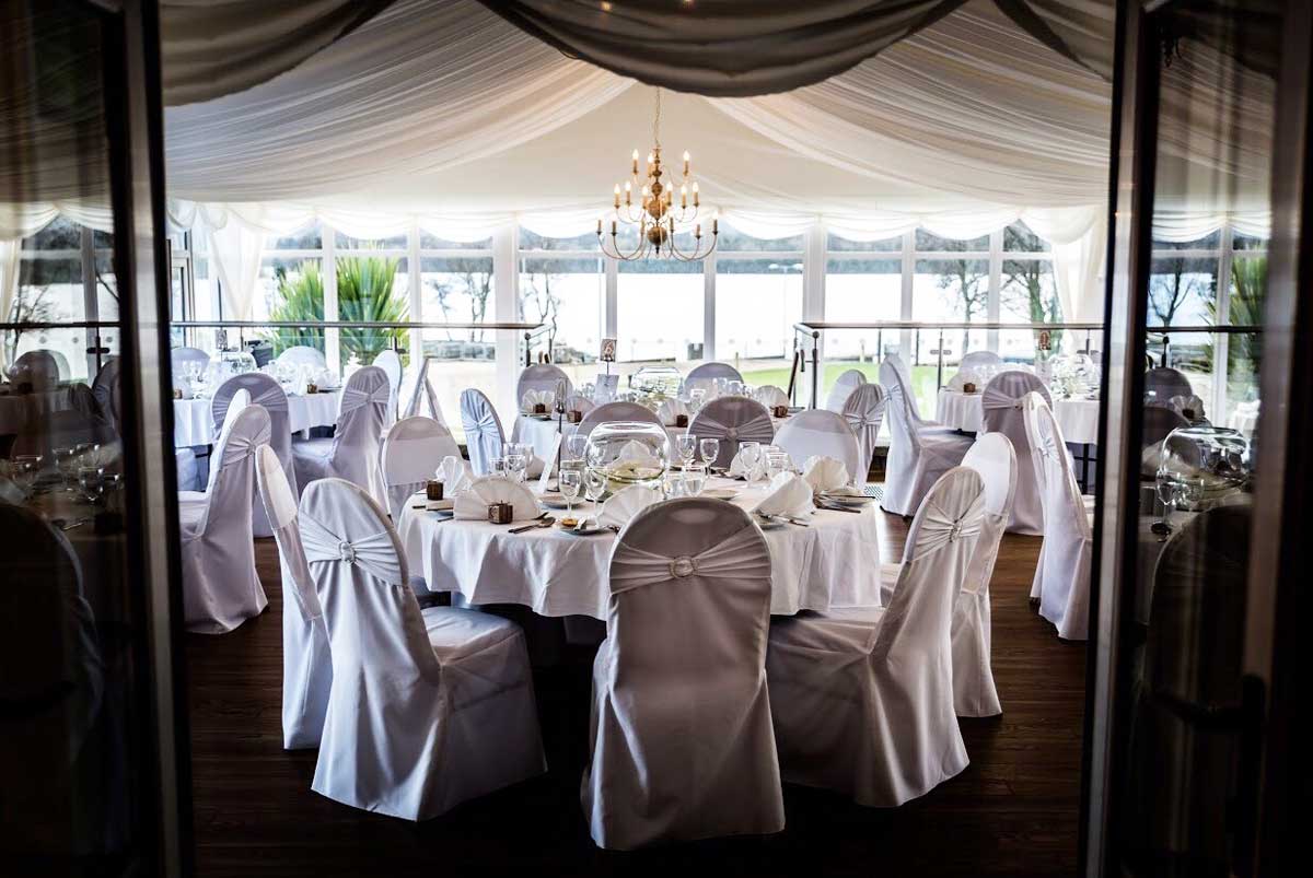 Marquee Wedding overlooking Lough Erne at Rossharbour