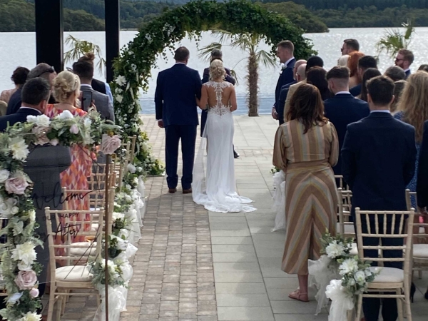 Rossharbour Civil Wedding Venue, Northern Ireland | Marquee Weddings overlooking Lough Erne