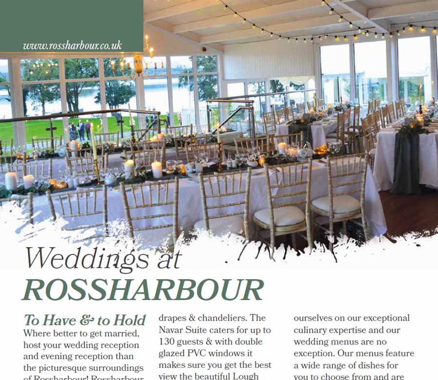 Rossharbour Wedding Brochure